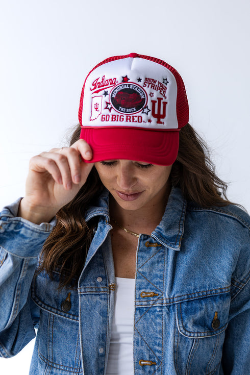 Indiana Layer Patch Foam Trucker Hat